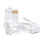 100pcs UTP Male RJ45 Connectors (CAT5/6) Ready