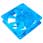 80mm Akasa AK-176BL-S Blue UV Reactive Fan, Lo-noise