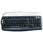Colours IT 8102C Multimedia Wired Keyboard, USB with USB Hub, Silver/Black