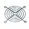 60mm Akasa MG-06-B Black Fan Guard