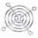 90mm Akasa MG-09 90mm Chrome Fan Guard