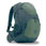 Pakuma Akara K1 Computer Back Pack Black/Green - Brown trim