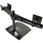 Ergotron DS100 Dual-Monitor Desk Stand, (Black)