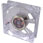 80mm North-Q Silent Tornado Casefan 12-17db, Ceramic ball bearing,300.000 hrs life,17CFM, 4pin Molex
