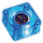 40mm Akasa AK-161BL-S Crystal Blue Fan with Blue LED - chipset cooler fan