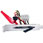 NewLink x1 SATA + SATA Power PCI Back Plate (Converts Internal SATA+Power to external PCI bracket)