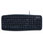 Microsoft Wired Keyboard 500, Internet/Multimedia Keys, PS2, Black, Spill Resisant