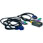 Newlink Micro 2 PORT KVM Switch using Attached MOULDED PS2/VGA CABLE (NLKVM-P2PC)