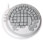 Wolf King DK-2388U, Warrior White Circular Gaming Keyboard, USB -  White