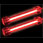 Sharkoon 4" Red CCFL 2in1 Kit (x2 CCFL Tubes + dual Inverter + adhesive Velcro strips)