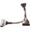 45cm Newlink Floppy Round Cable BLACK *UV*