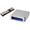 Silverstone SST-MFP51S 5.25" Media Frontpanel in silver RoHS