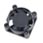 25mm AKASA Black Fan, 2 Pin & 2 Ball Bearing ( No screws or Adaptor )