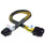 Akasa 8 Pin (F) to 8 Pin (2x4 Pin) (M) Extension cable (30cm) (End to End) AK-CB8-8-EXT