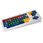 Keyneeds Early Learning (Upper Case) Coloured Keyboard - Ideal for Primary School, Early Learners