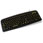 Keyneeds High Visibility (Upper Case) Keyboard (Black) - Ideal for visually impaired / special needs
