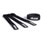 5pcs Akasa AK-TK-02 Black Hook & Loop Re-Usable Cable Ties