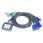 ATEN CS64AZ 4 PORT KVM SWITCH, PS2 WITH SPEAKER