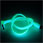 45cm Akasa SATA2 SATAII Day Glo Green UV HDD Cable