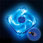 80mm AKASA AK-170CB-4BLBSC Clear Crystal Blue LED Case Fan & RPM control using x1 Ball Bearing