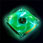 80mm AKASA AK-170CG-4GNS Clear Crystal Green LED Case Fan
