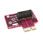 Lycom DT-107R PCI-E 1x 1Slot Right Angle Riser Card - A Dream for Rackmount Users