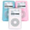 Philex Ipod Protective Skins x3 (White/Blue/Pink) for Ipod 20/40G  