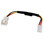 Sharkoon 3pin Voltage Adaptor Cable 12V -> 9.5V (Reduces Fan RPM and Noise)