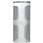 Silverstone KL03S Kublai, Silver, Mid Tower, With Side Window, eATX, w/o PSU