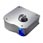 Silverstone EB02-S Black Digital to Analogue Converter / AMP in Silver Aluminum 