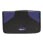 64pcs CD/DVD Targus CDProjects Delta Case with removable bubblesleeve in Black/Blue