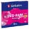 x3 pack Verbatim 43499 4.7GB DVD-RAM x3 Speed, Slim J/Case (No Cartridge) Retail Package