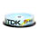 10pcs Cakebox, TDK CD-R80CBA10, 700MB CD-R 52x, Printable - Clear Hub