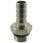 Scan Polished Nickel Plated Brass G1/4" (BSPP) Thread to 8mm Hose Tail Ideal for Zalman Tubing