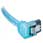 60cm Akasa SATA2-60-BLUVV2 SATA2, 1xR.angle connector with Secure latch V2 SATA blue