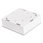 Scan Single Gang White Plastic Flush Back Box Unit For RJ45 Face Plates UT-722
