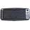 Keysonic KB-616-RF Wireless multimedia mini keyboard with laser track ball and 2 mouse buttons