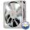 120mm Enermax UCCL12 Cluster TWISTER Fan (M.B.T) Veri Speed, White LED (on/off) inc Rubber A/V Plugs