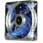 80mm Enermax UCEV8 Everest TWISTER Fan (M.B.T.) Temp Control, Blue LED (on/off) inc Rubber A/V Plugs