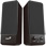 Genius SP-S110 Value 2.0 Stereo Speakers 1W RMS, Power/Vol & Jack          