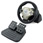 Genius TwinWheel F1 Racing Wheel for PC & PS2, with Vibration Feedback, D-PAD, Lap and Desk    
