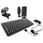 Aopen CHM-710  5 in1 Kit, Black -  Keyboard, Optical Mouse & 2.0 Speakers, Webcam, Headset PS2/USB