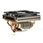 Scythe Shuriken Rev.B Quiet Low Profile Cooler 3 Heat Pipe - HTPC Ready S775/939/AM2/AM2+/1366