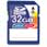 32GB Dane-Elec SDHC Memory Card Fast Class 4