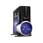 Xclio A380Plus V2 with 10HDD Coolers - Tower Black+Window & 25cm Front/Top & 25cm Side Fans w/o PSU