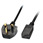 2m UK Square Cable (C19) PC Mains Cable (For the High-End PSUs with the Square Fitting)