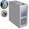 Silverstone SST-FT01S Fortress ATX, Mid tower, full Alu. chassis, w/o PSU, silver, RoHS