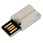 16Gb Super Talent Pico "E" Super Mini Chrome Series USB drive with Sliding Cover