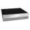 Aplus CUPID-2 Mini-ITX Aluminium Slim Case, Black/Silver,  All-in-1 Card Reader with 80w PSU