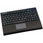 Keysonic ACK-340RF Super Mini Wireless Black Keyboard with Touch Pad + 2 Mouse buttons